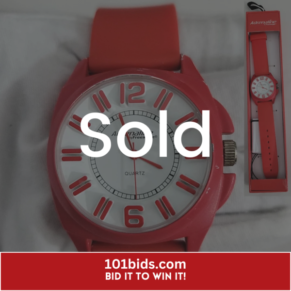 Adrenaline-By-Freestyle-AD1032-Red-Wristwatch sold