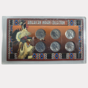 American Indian Buffalo nickels 6 coins set Rare 1