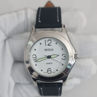 Berge E.T.C CO. LTD Stainless Steel Back Japan Movement Wristwatch