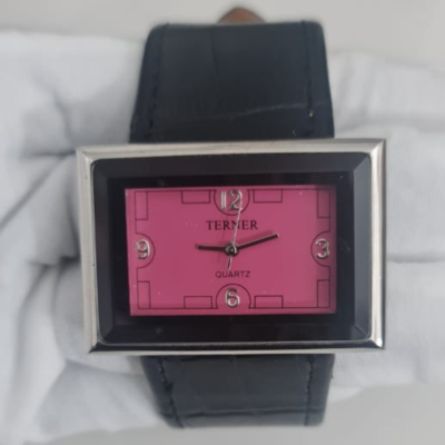 Bijoux Terner Stainless Steel Back Japan Movement Wristwatch
