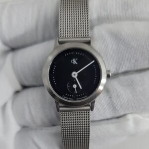 Calvin Klein K33100 Stainless Steel Back Swiss Made Ladies Wristwatch 2