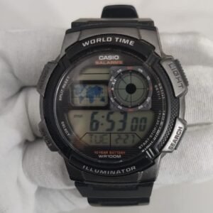 Casio 3198 Stainless Steel Back Made in Thailand Wristwatch 1
