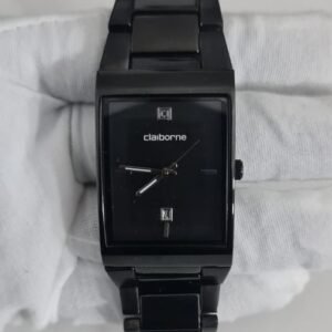 Claiborne CLM1039 Stainless Steel Back Wristwatch 1