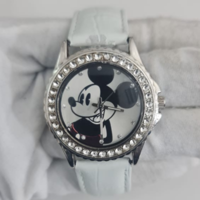 Disney Accutime MK11740911 Stainless Steel Back Japan Movement Wristwatch