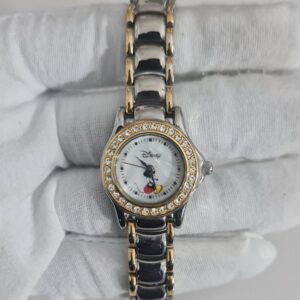 Disney By SII MC2025 Mickey Mouse Theme Stainless Steel Back Ladies Wristwatch 1