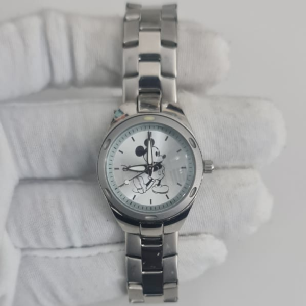 Disney Mickey Mouse Theme P234-2657-4 14289 Stainless Steel Back Wristwatch