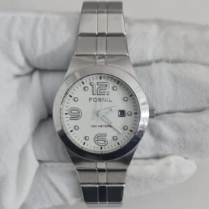 Fossil AM-4143 110804 Stainless Steel Back Ladies Wristwatch 2