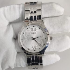 Guess Stainless Steel Back Wristwatch 2