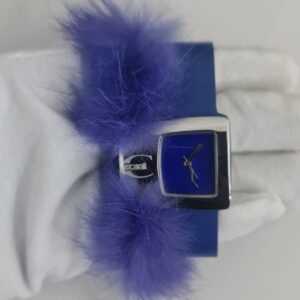Just Cavalli 7251610035 Stainless Steel Back Leather Stripe Ladies Wristwatch 1