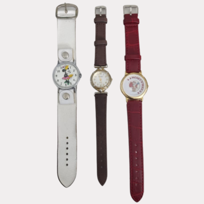 Mix Lot #92 Wristwatch Collection (3 Watches)