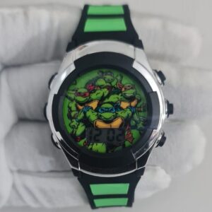 Nickeloden Teenage Mutant Ninja Turtles TMR4088JC Plastic Caseback Wristwatch 1