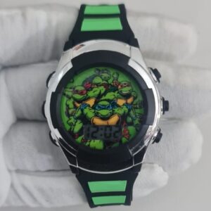 Nickeloden Teenage Mutant Ninja Turtles TMR4088JC Plastic Caseback Wristwatch 2