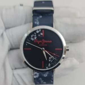 Pepe Jeans London Y2351101506 Stainless Steel Back Leather Stripes Wristwatch 1