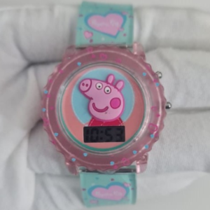 Peppa Pig Accutime Watch Corp. Plastic Caseback PPG4019JC Wristwatch