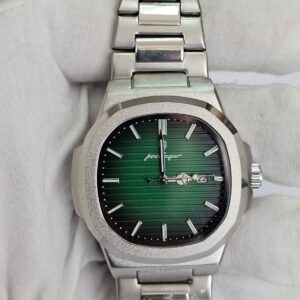 Poedagar Green Dial Stainless Steel Back Wristwatch 2