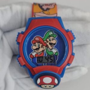 Super Mario GSM40018JC Accutime Pastic Caseback Wristwatch 2