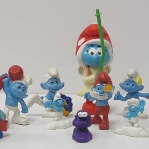 The Smurfs Toy Collection Set #1 3