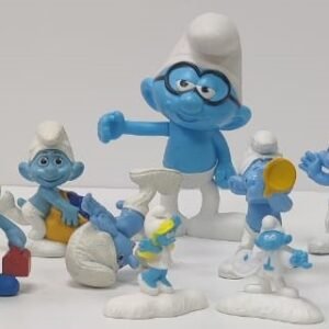 The Smurfs Toy Collection Set #2 4