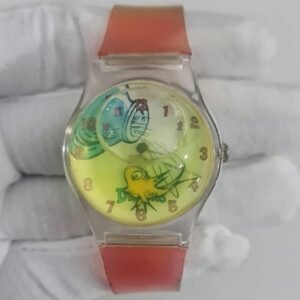 Vintage Dr.Seuss Authentic Plastic Caseback Japan Movement Wristatch 1997 3