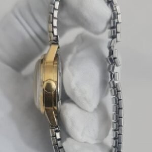 Vintage Gruen Automatic Stainless Steel Back Ladies Wristwatch Bracelet 3