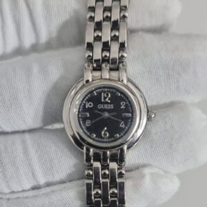 Vintage Guess Stainless Steel Back Japan Movement Ladies Wristwatch 1996 1