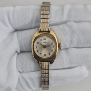 Vintage Timex Automatic Stainless Steel Back Wristwatch Bracelet 1