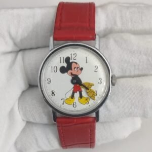 Walt Disney Production Stainless Steel Back Automatic Wristwatch 1