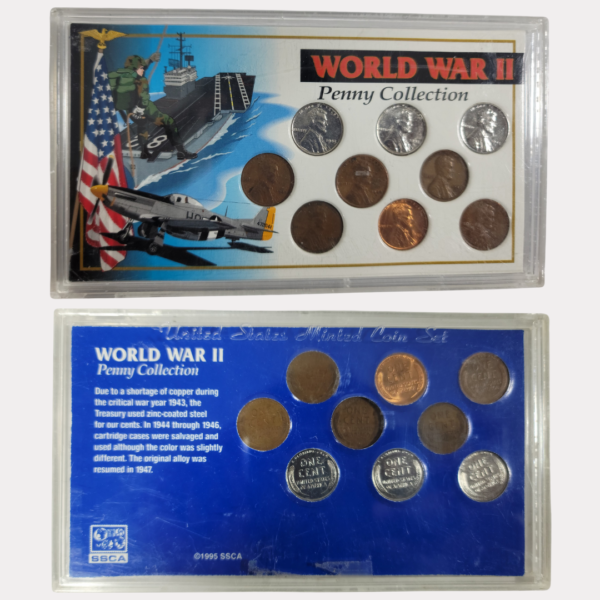 World War II Penny Collection