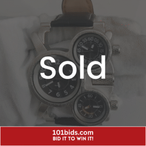 Qulm 1167 Stainless Steel Back Japan Movement Wristwatch