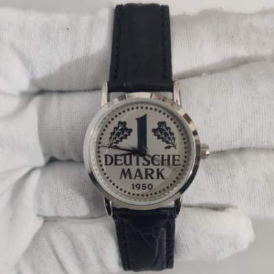 vintage CE REF2-EUROLD1 1 Deutsche Mark 1950 Ladies Wristwatch