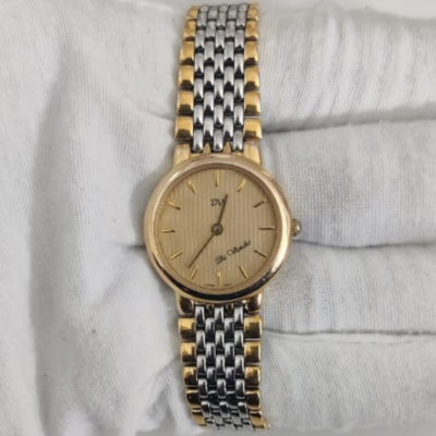 Da Vanchi 2618 18K Gold Plated Ladies Wristwatch