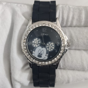 Disney Accutime MK10980211 Mickey Mouse Theme Ladies Wristwatch 1