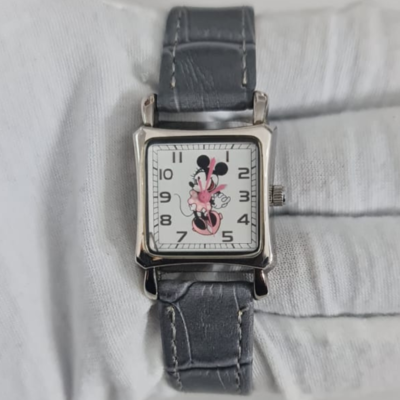 Disney Time Works Minnie Mouse Japan Movement Ladies Wristwatch