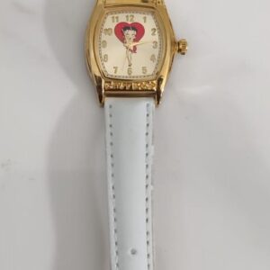 FSC21322-1 2035 Gold Dial White Stripes Ladies Wristwatch 4