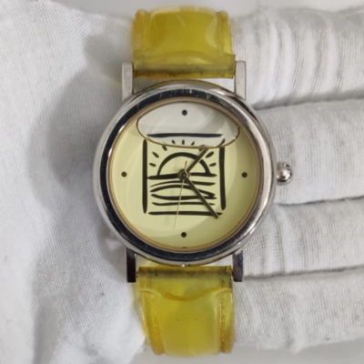 Vintage Fada Model 2148 Stainless Steel Back Wristwatch