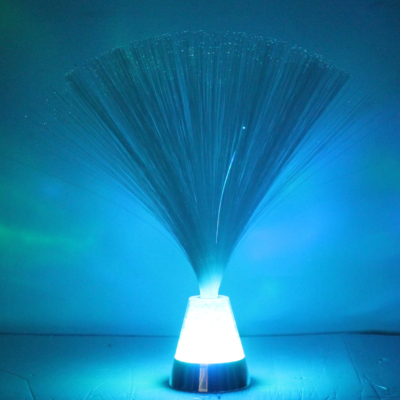 Fiber Optic Light With Color Change Crystal