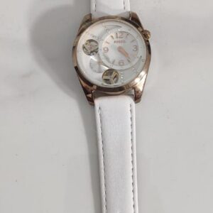 Fossil Twist ME-1063 111006 Leather Stripes Ladies Wristwatch 3