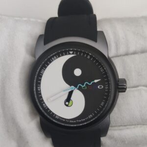 Gebo G1200-0001 Green Earth & Blue Oceans Black Wristwatch 2