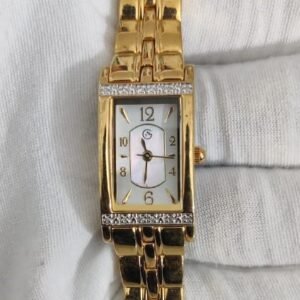 George Uptown FMDGE 200A 99 Gold Tone Ladies Wristwatch 2