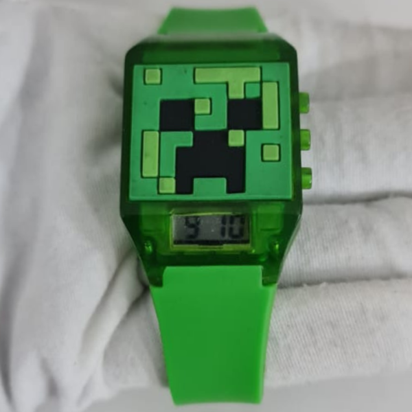 Minecraft MIN4014WM 0819 Accutime Kids Wristwatch