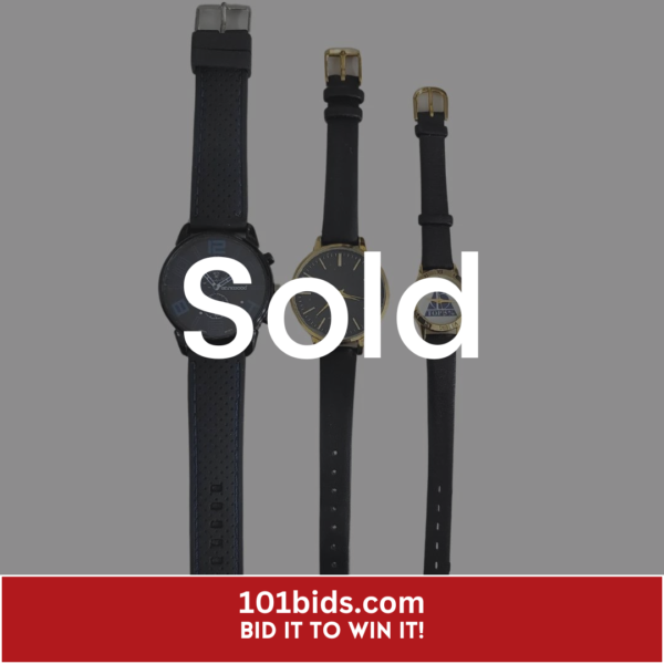 Mix-Lot-121-Wristwatch-Collection-3-Watches sold