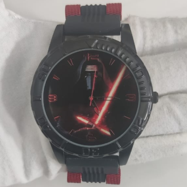 Star Wars SWM1137 0915 Accutime Japan Movement Wristwatch