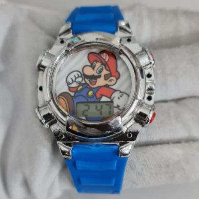 Super Mario GSM4153WM 0721 Accutime Kids Wristwatch