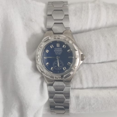 Vintage Guess Waterpro Japan Movement Ladies Wristwatch 1996