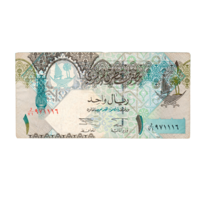 1 Riyal Qatar 2003 Banknote