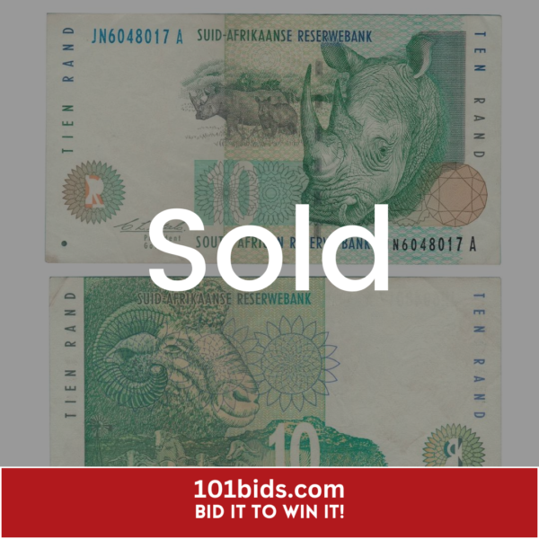 10-Rand-South-Africa-1993-1999-Banknote-F2-Set sold 1