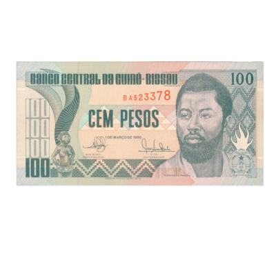 100 Pesos Guinea-Bissau 1990 Banknote