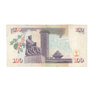 100 Shillings Kenya 2009 Banknote F2 Set back