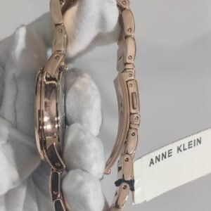 Anne Klein AK3876 Rose Gold Ladies Wristwatch With Original Box 3