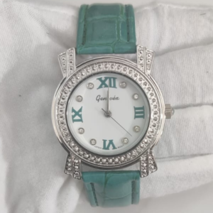 Geneva Green Japan Movement Ladies Wristwatch 1